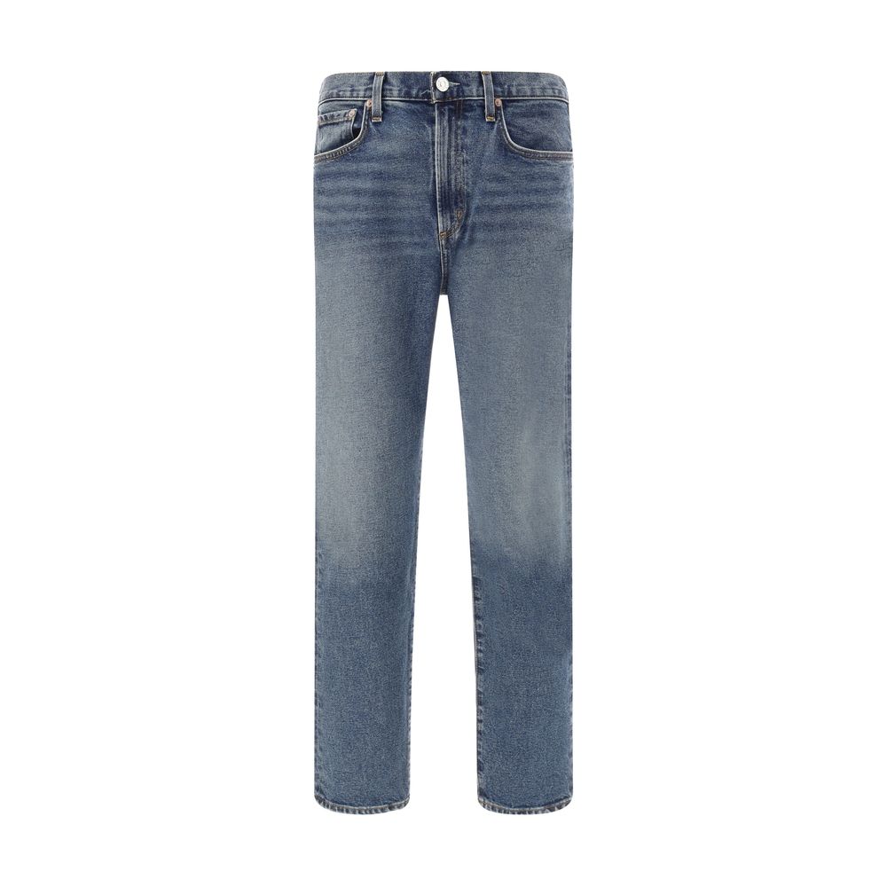 Agolde Blue Cotton Skinny Jeans | Regal Royce