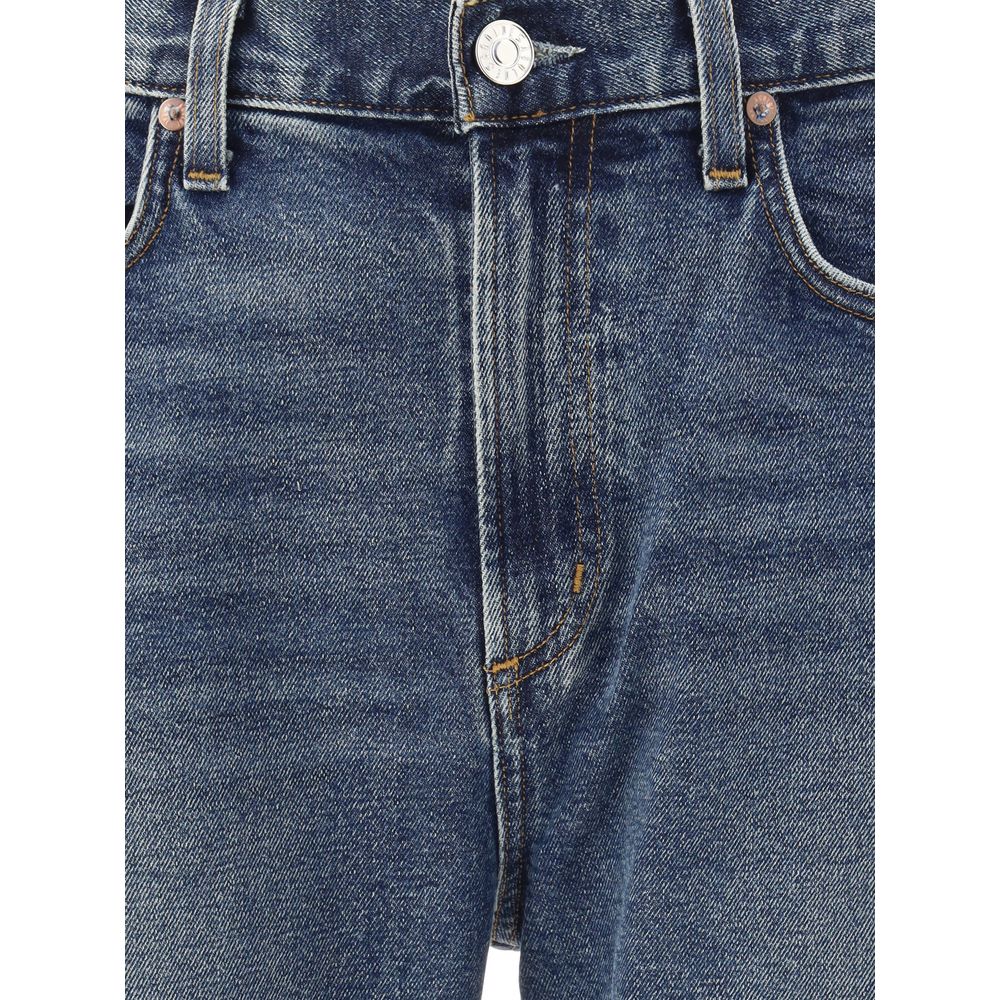 Agolde Blue Cotton Skinny Jeans | Regal Royce