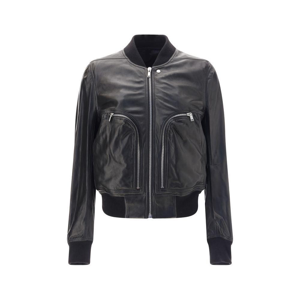 Rick Owens Bauhaus Flight Leather Jacket | Regal Royce