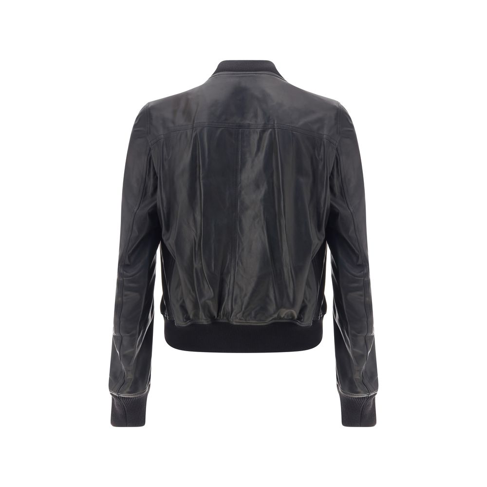 Rick Owens Bauhaus Flight Leather Jacket | Regal Royce