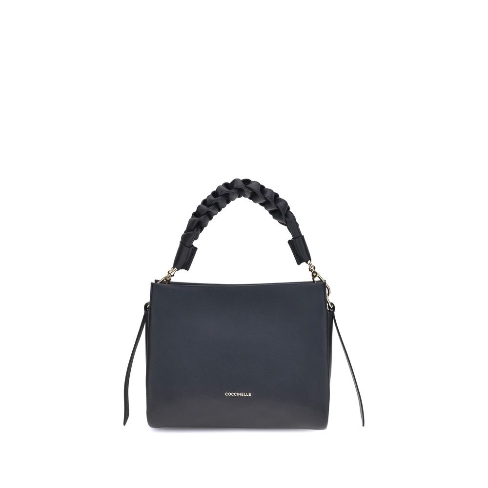 Coccinelle Black Calf Leather Bos Taurus Handbag | Regal Royce