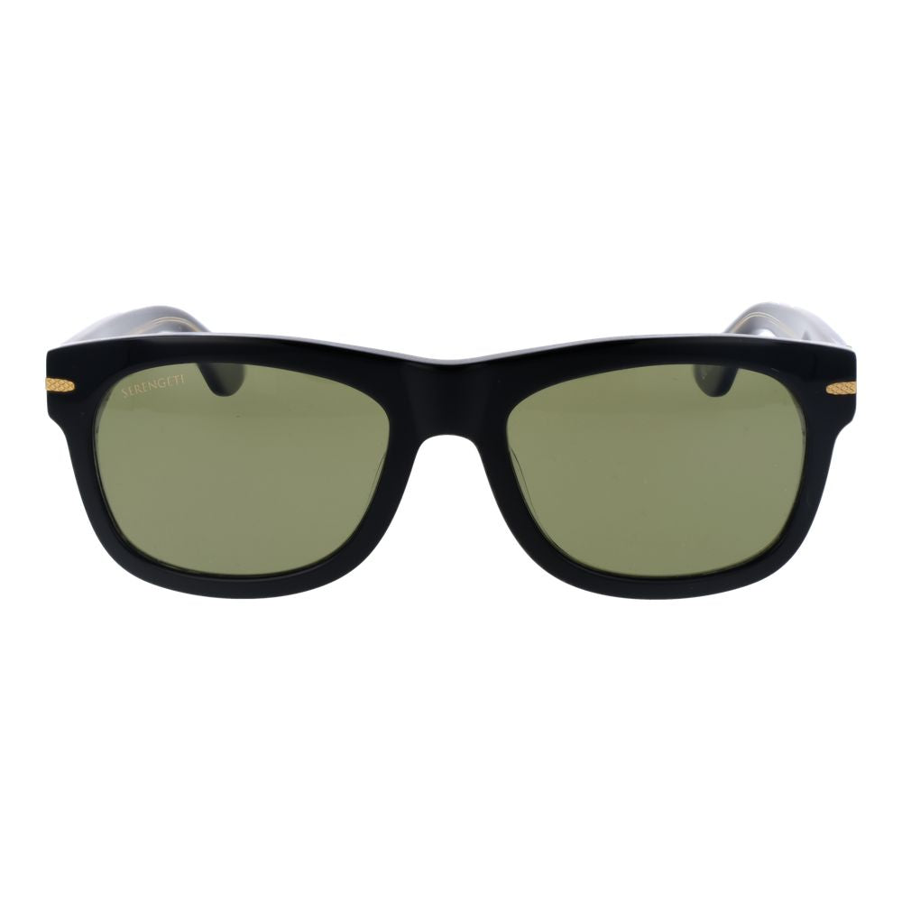 Serengeti Black Acetate Sunglasses | Regal Royce