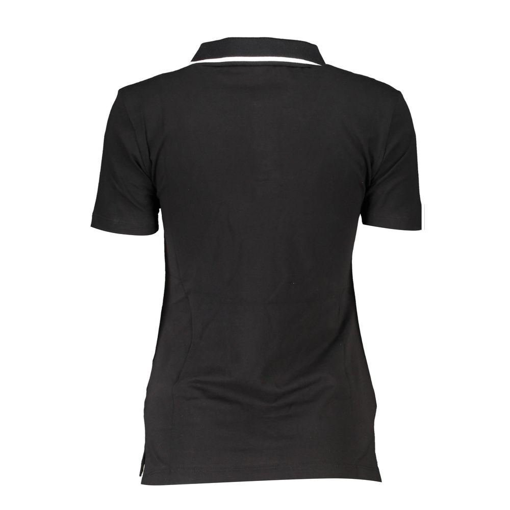 Fila Black Cotton Women's Polo | Regal Royce