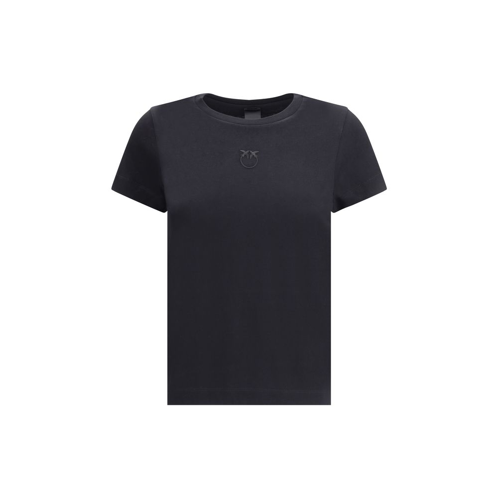 PINKO Black Cotton T-Shirt | Regal Royce
