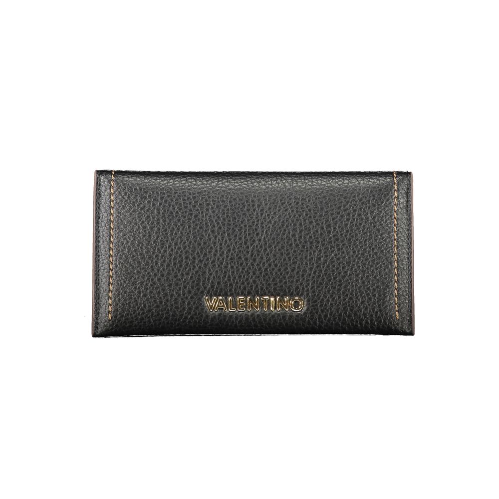 Mario Valentino Nero Poliuretano Women Wallet | Regal Royce