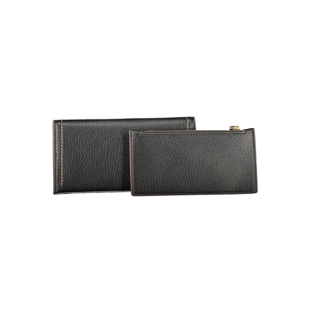 Mario Valentino Nero Poliuretano Women Wallet | Regal Royce