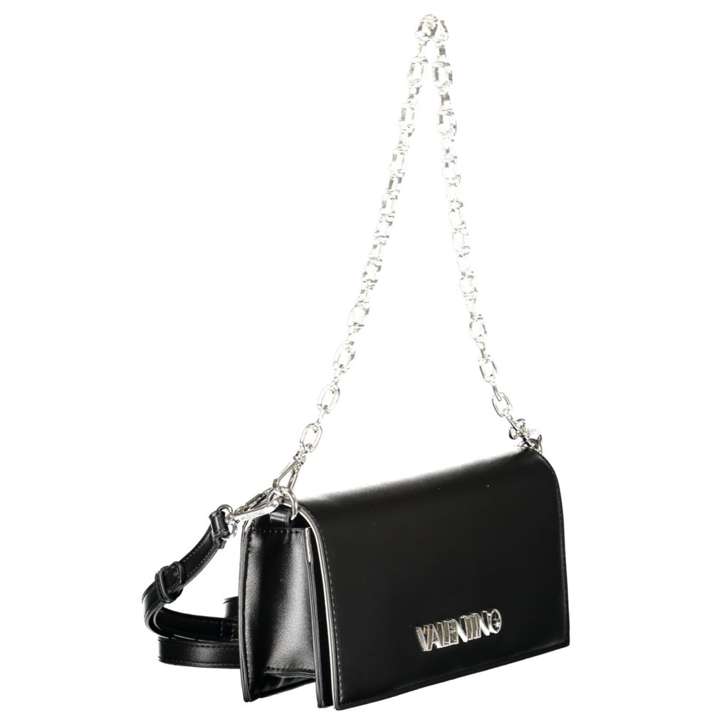 Mario Valentino Black Polyethylene Women Handbag
