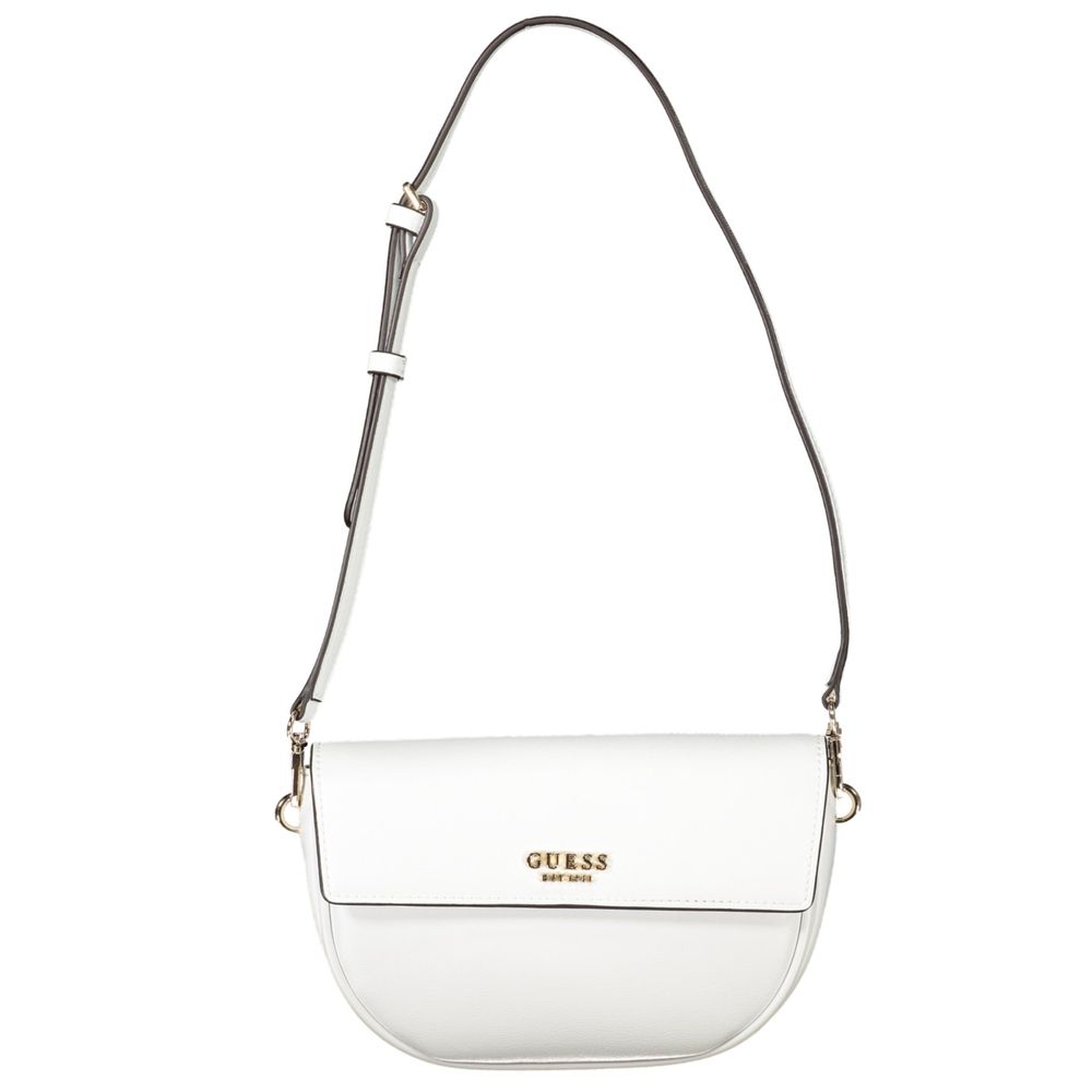 Guess Jeans White Polyethylene Women Handbag | Regal Royce