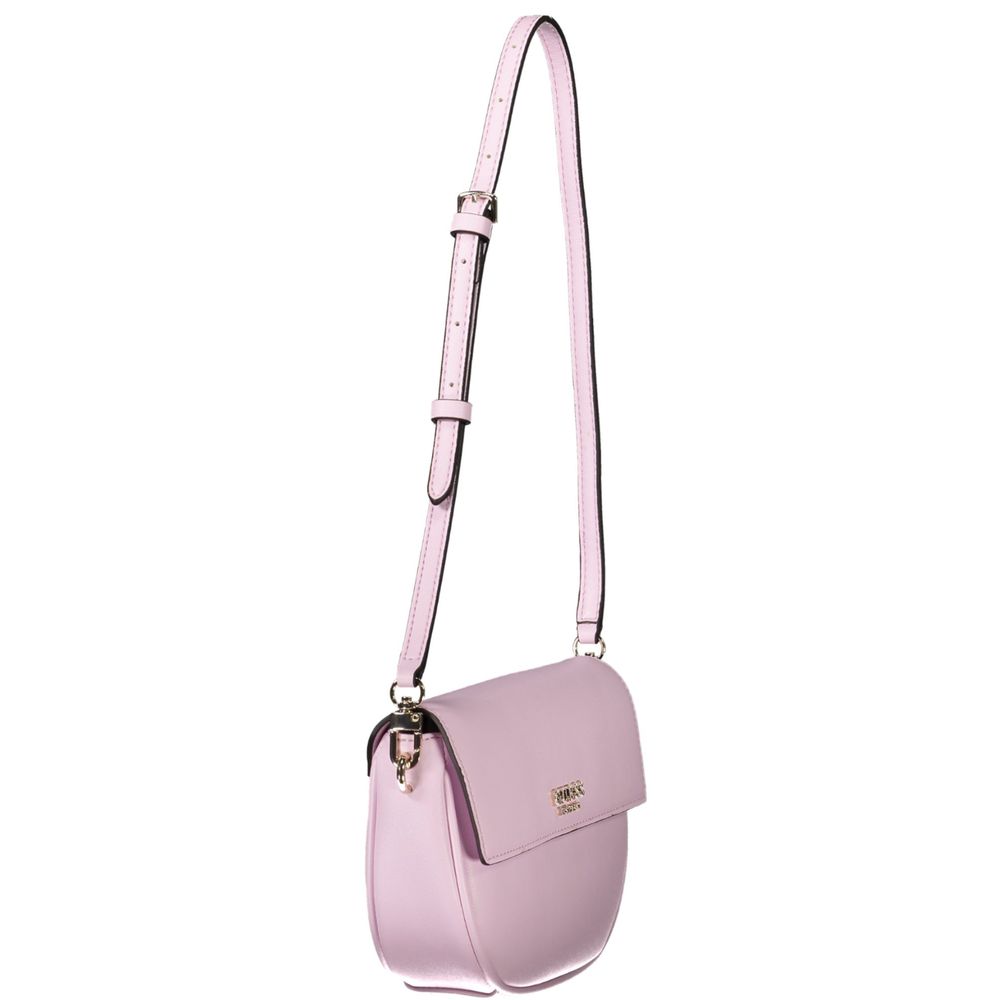 Guess Jeans Pink Polyethylene Women Handbag | Regal Royce