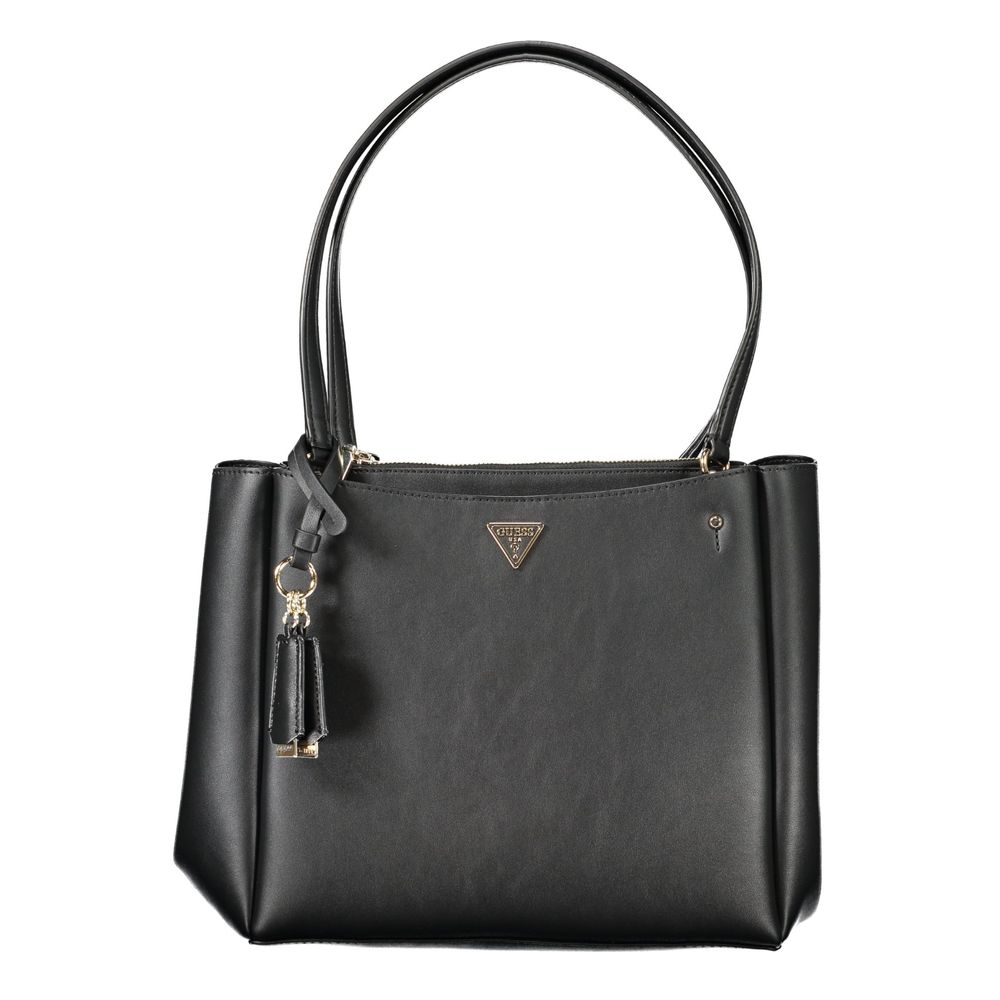 Guess Jeans Nero Poliuretano Women Handbag | Regal Royce