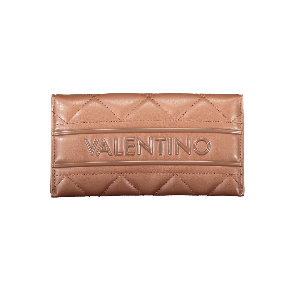 Mario Valentino Brown Polyethylene Women Wallet | Regal Royce