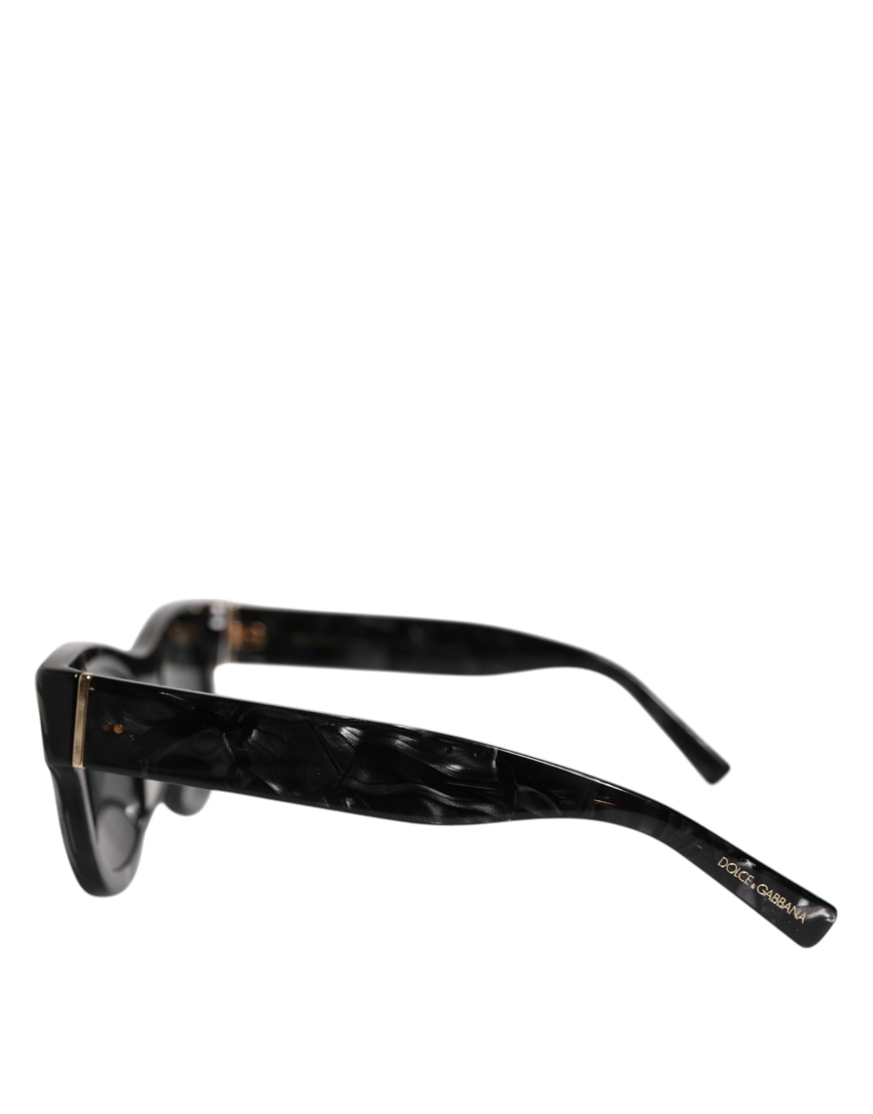 Dolce & Gabbana Pearl White Acetate Frame Domenico Deep Shades Sunglasses | Regal Royce