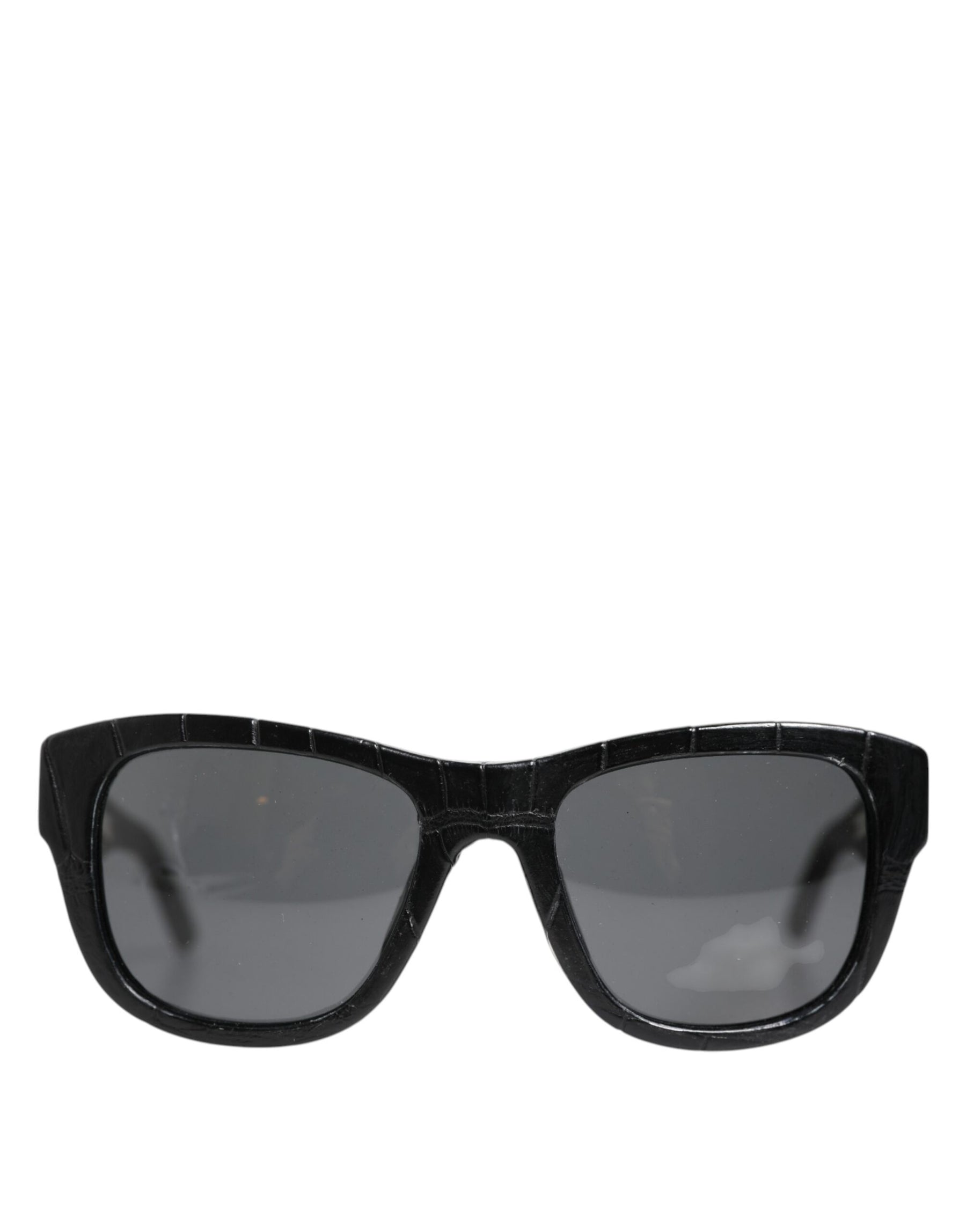 Dolce & Gabbana Black Leather Frame DG4177 Tinted Lens Sunglasses | Regal Royce