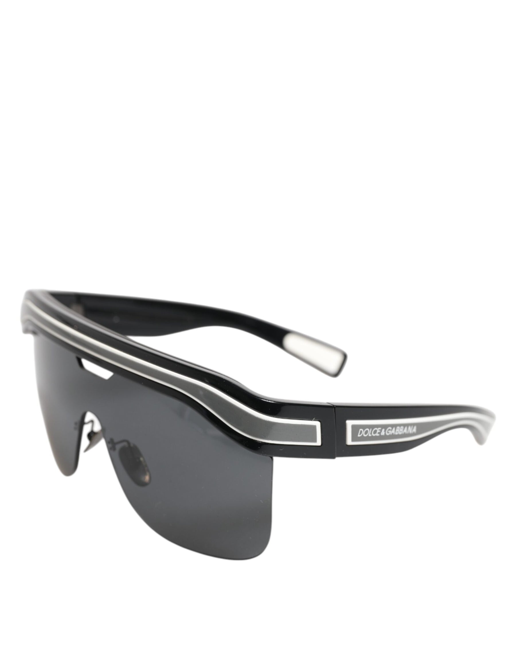 Dolce & Gabbana Black White Street Sporty DG6162 Men Eyewear Sunglasses | Regal Royce