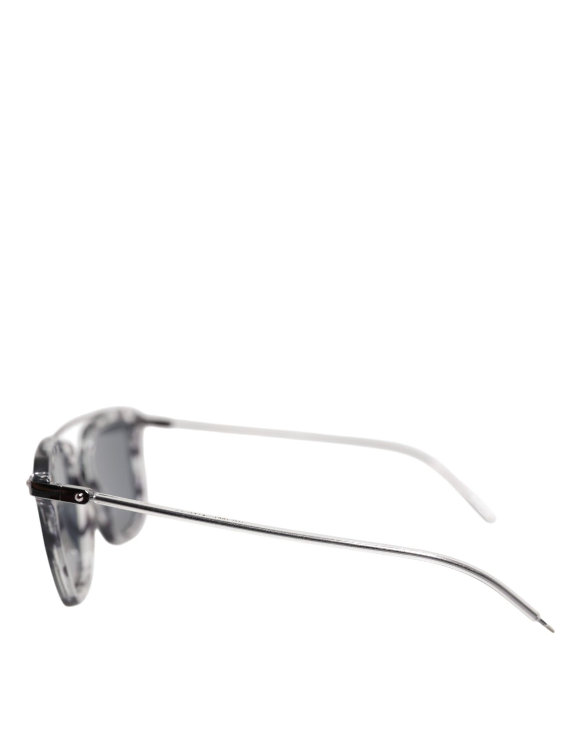 Dolce & Gabbana Gray Havana Acetate Square DG4327 Eyewear Sunglasses
