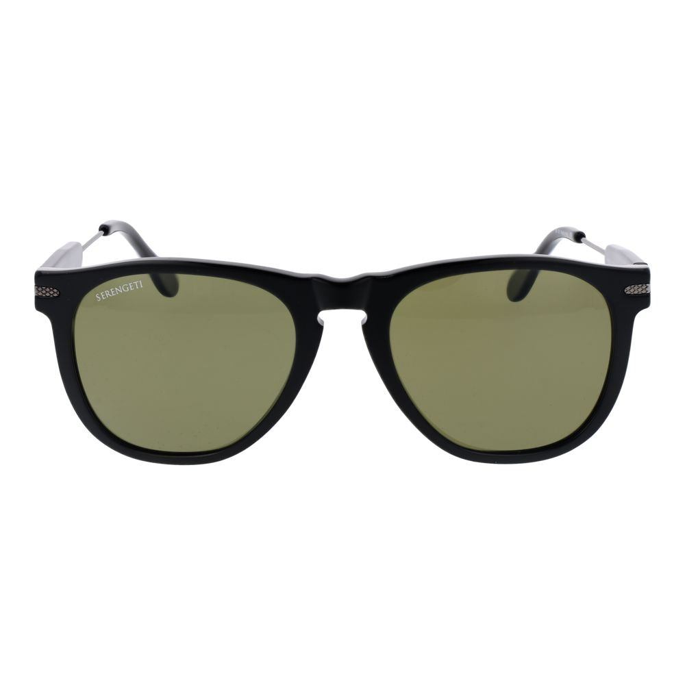 Serengeti Black Plastic Sunglasses | Regal Royce