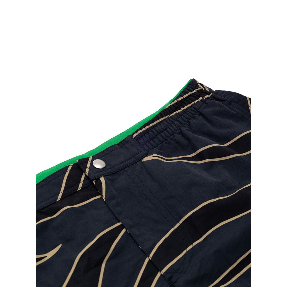 Bottega Veneta Blue Polyamide Swim Shorts | Regal Royce