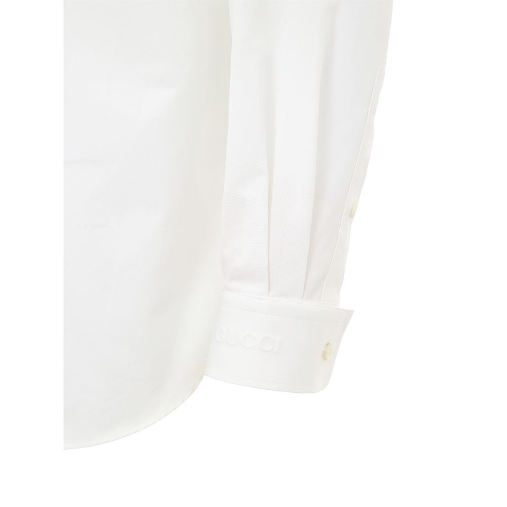 Gucci White Cotton Dress Shirt | Regal Royce