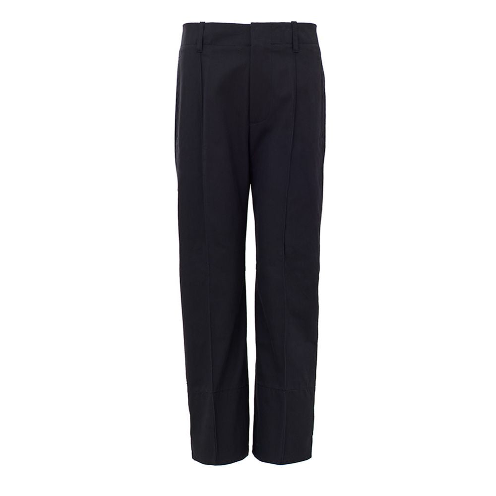 Bottega Veneta Navy Blue Cotton Pant | Regal Royce