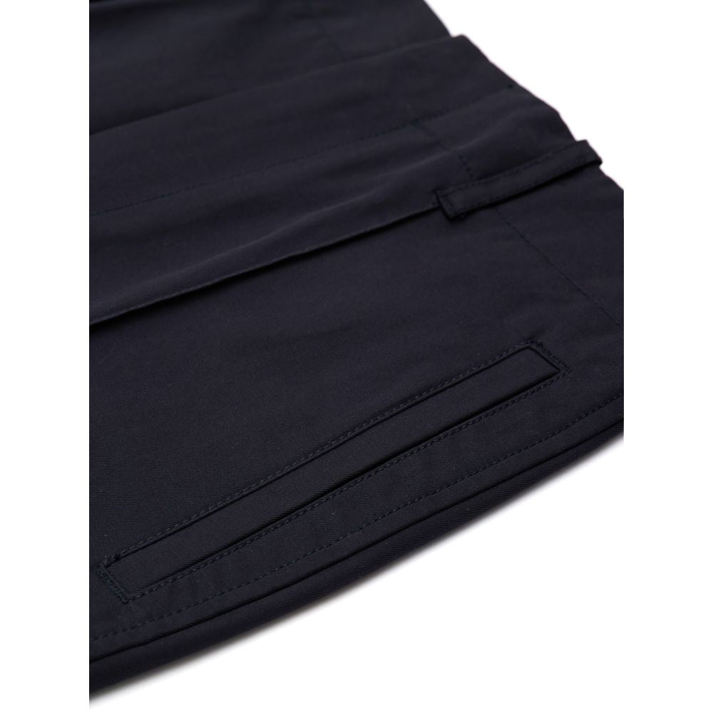 Bottega Veneta Navy Blue Cotton Pant | Regal Royce