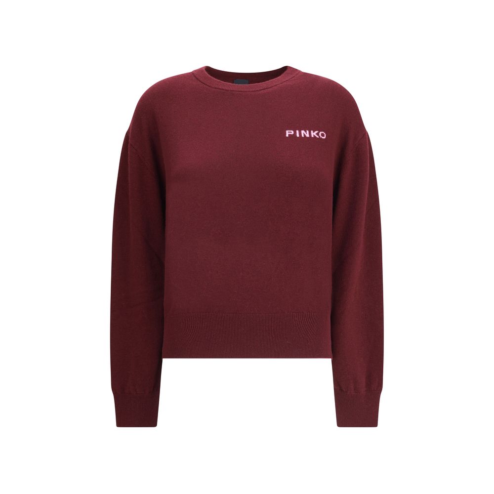 PINKO Bordeaux Wool Sweatshirt | Regal Royce