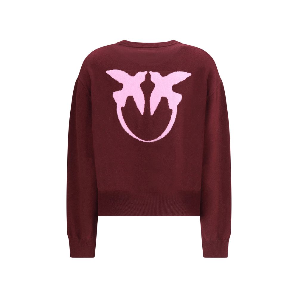 PINKO Bordeaux Wool Sweatshirt | Regal Royce