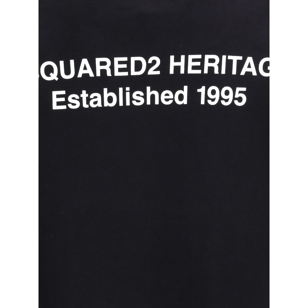 Dsquared² Black Cotton Sweatshirt | Regal Royce