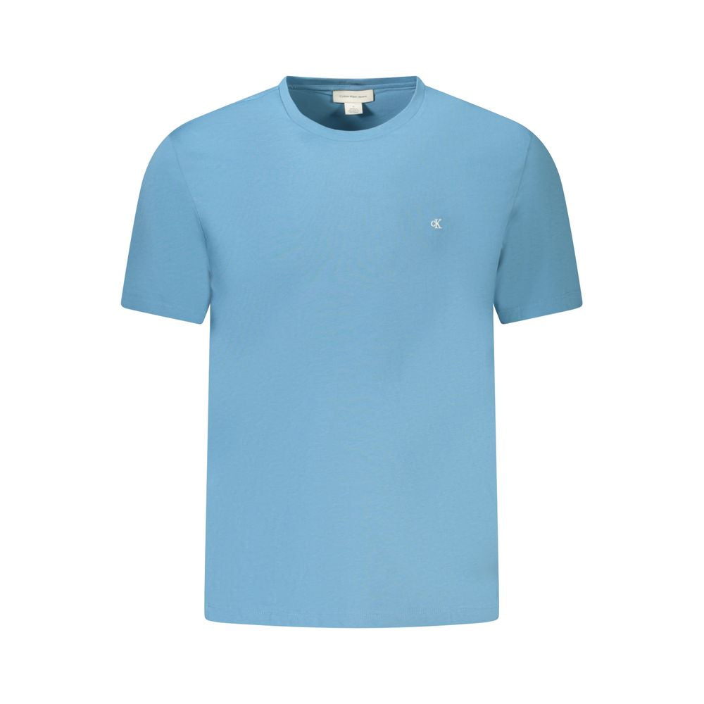 Calvin Klein Azzurro Cotton Men's T-Shirt | Regal Royce