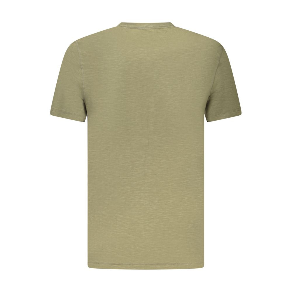 Hugo Boss Verde Cotton Men T-Shirt | Regal Royce