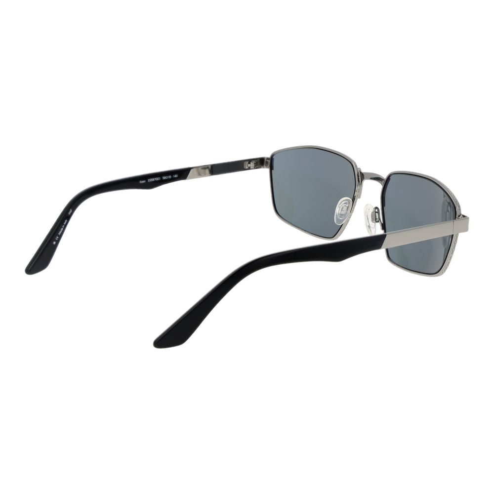 Serengeti Gray Metal Sunglasses | Regal Royce