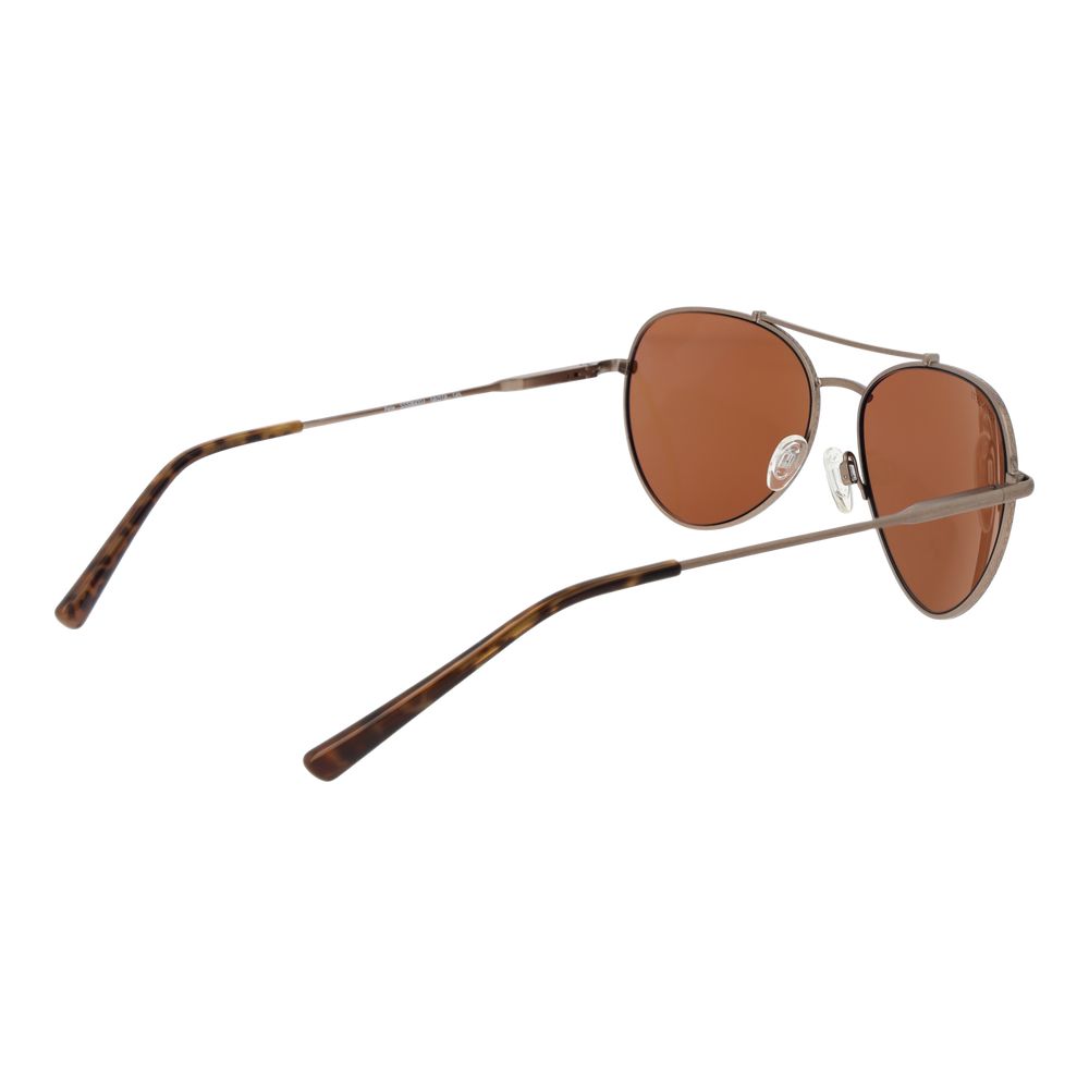 Serengeti Brown Metal Sunglasses | Regal Royce