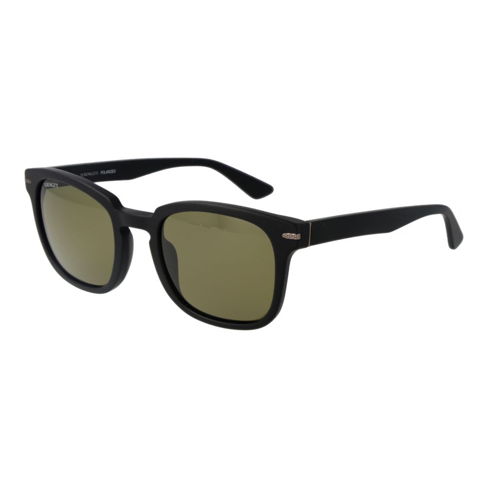 Serengeti Black Acetate Sunglasses | Regal Royce