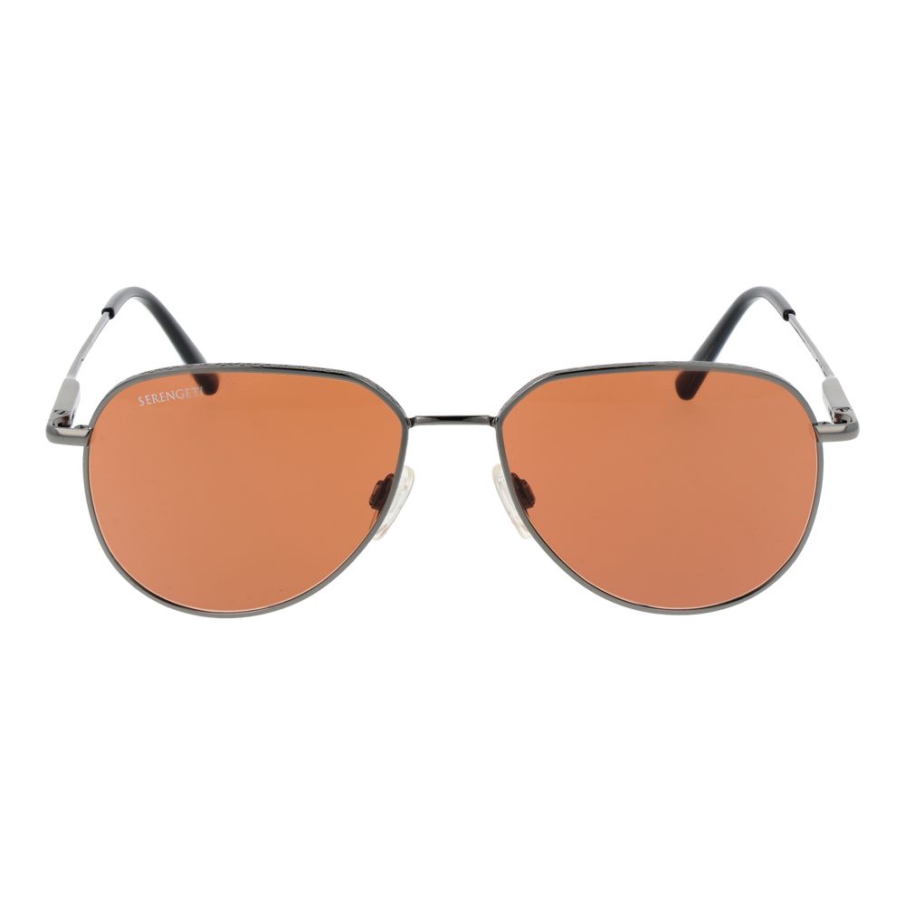 Serengeti Gray Metal Sunglasses | Regal Royce