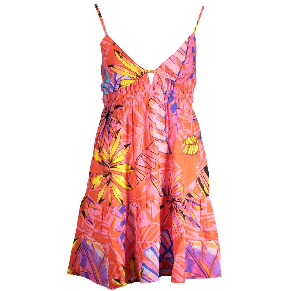 Desigual Rosso Polyester Women Dress | Regal Royce