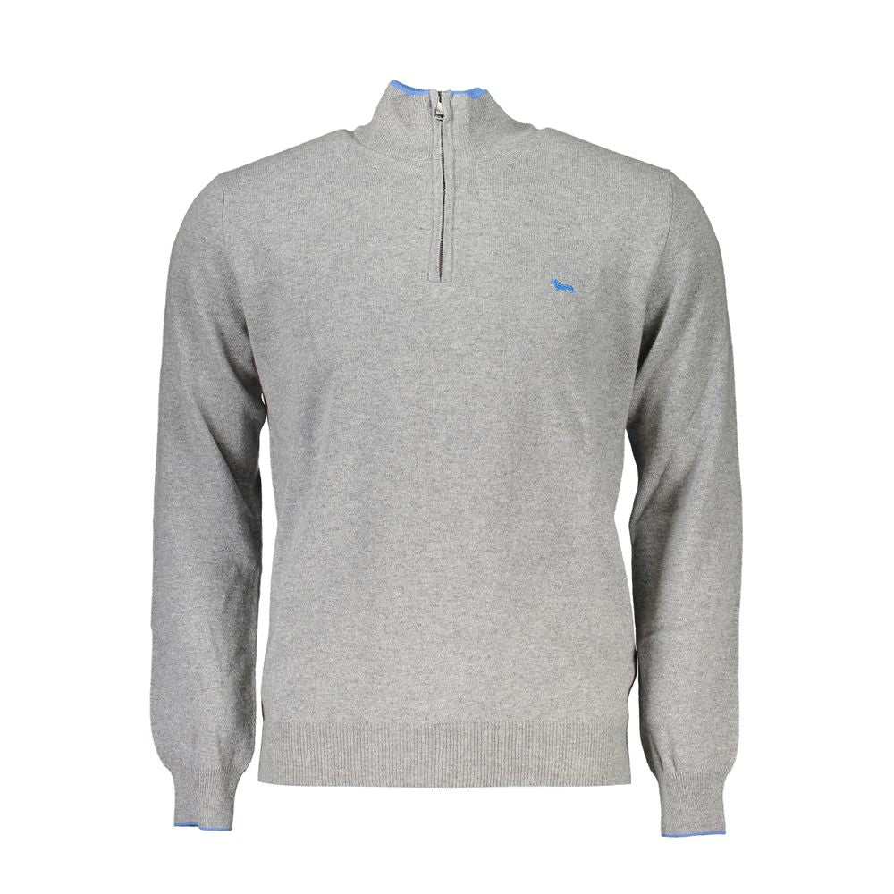 Harmont & Blaine Grigio Viscosa Mens Sweater | Regal Royce