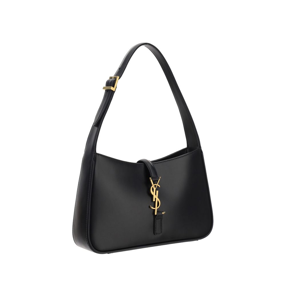 Saint Laurent Black Calf Leather Bos Taurus Handbag | Regal Royce