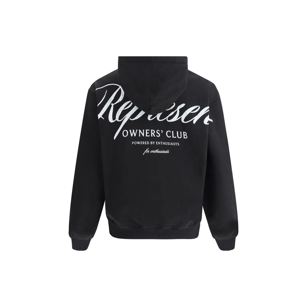 Represent Black Cotton Sweatshirt | Regal Royce