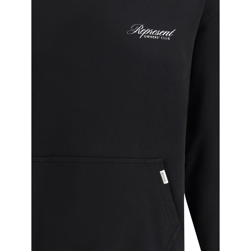 Represent Black Cotton Sweatshirt | Regal Royce