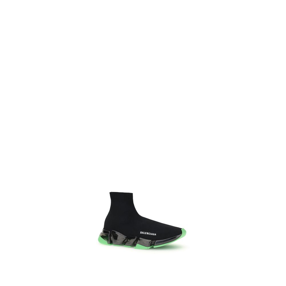 Balenciaga Black Polyester Athletic Sneakers | Regal Royce