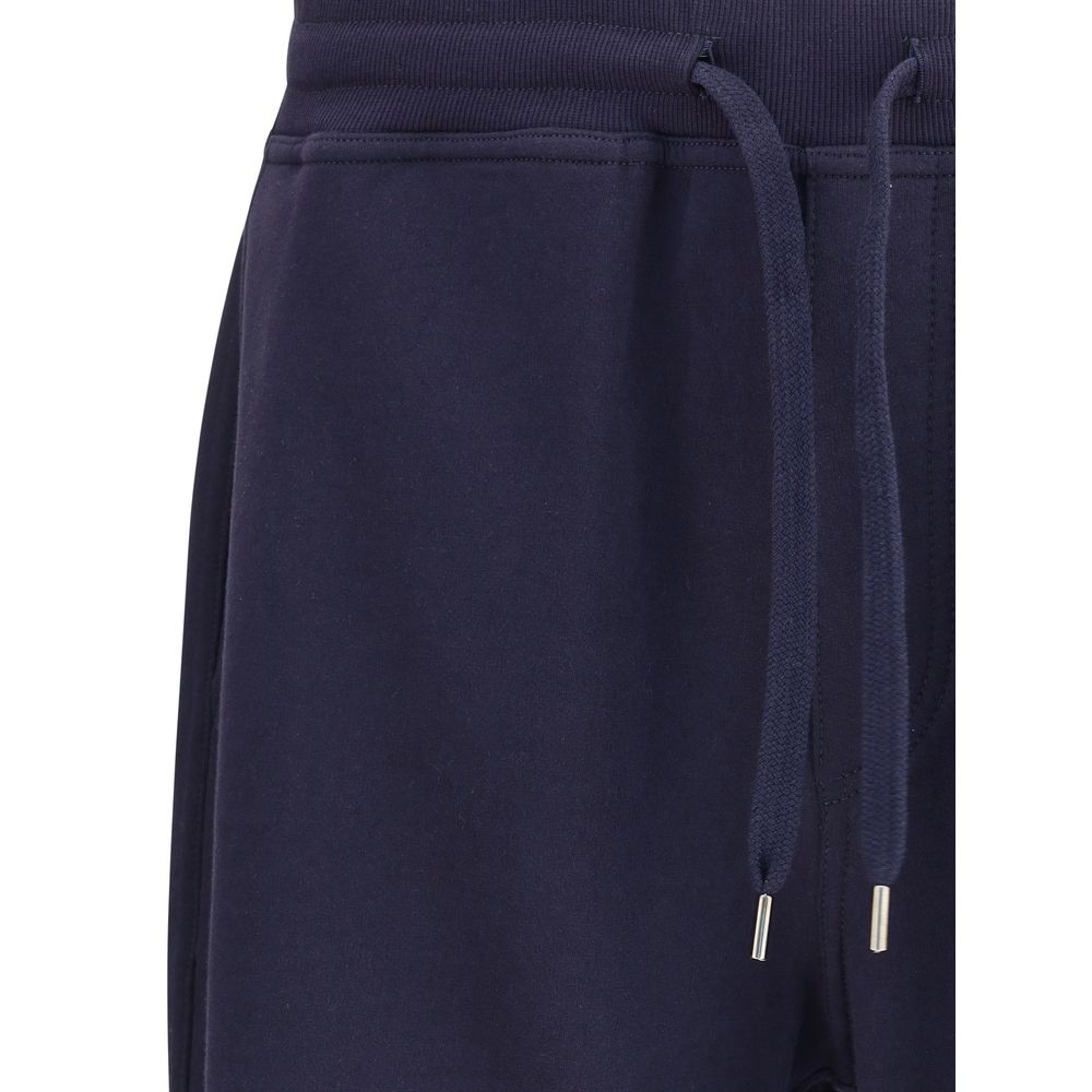 Brunello Cucinelli Blue Cotton Casual Pants | Regal Royce