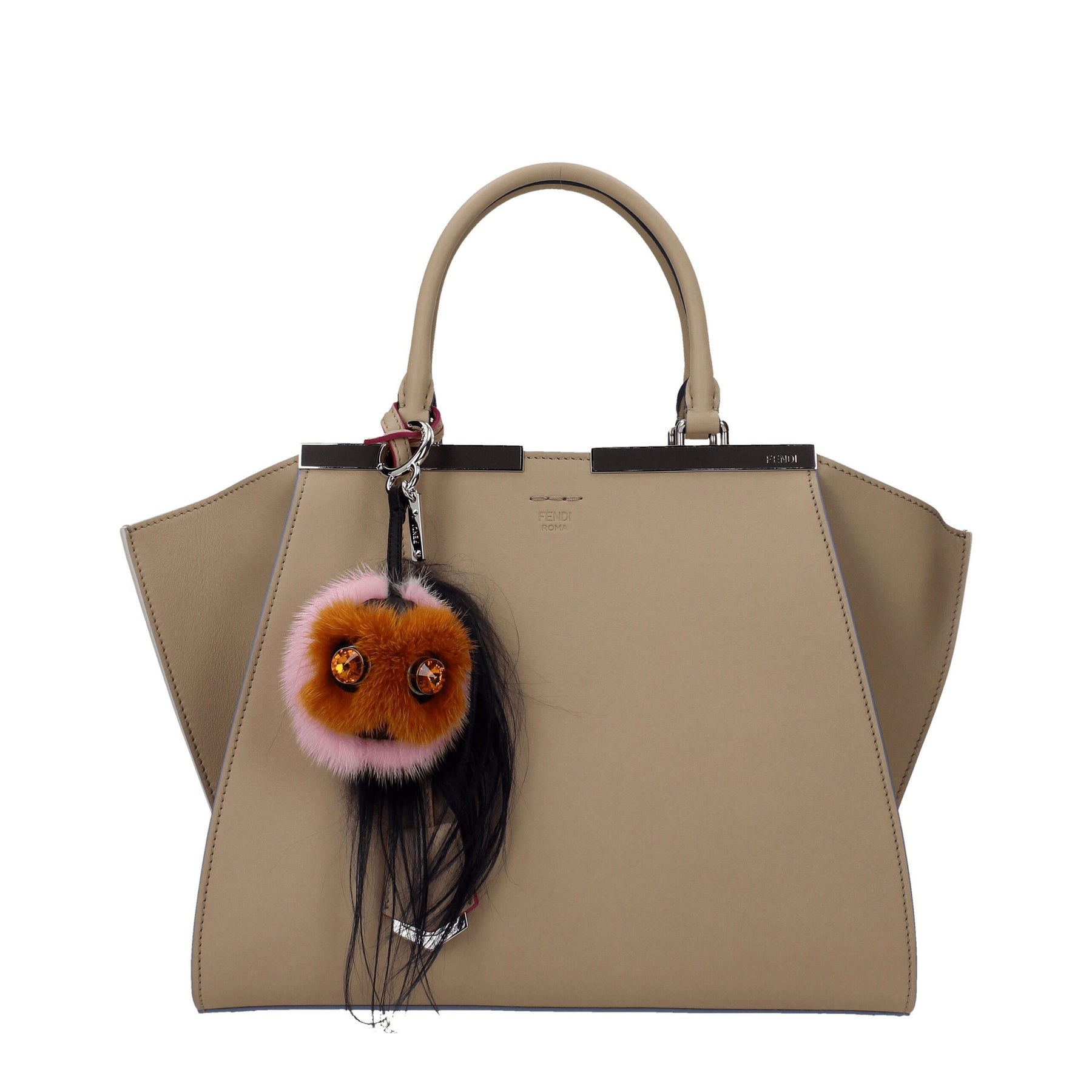 Fendi Brown Fur Keychain | Regal Royce