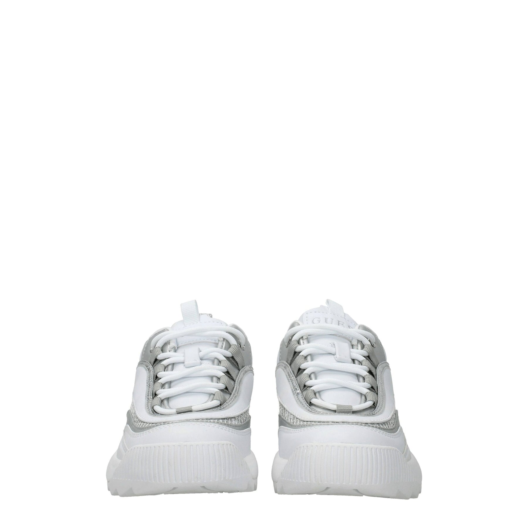 Guess White Polyethylene Chunky Sneakers | Regal Royce