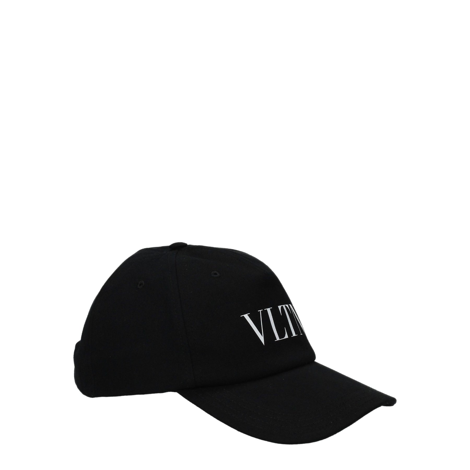 Valentino Garavani Black Cotton Cap (Baseball Hat) | Regal Royce