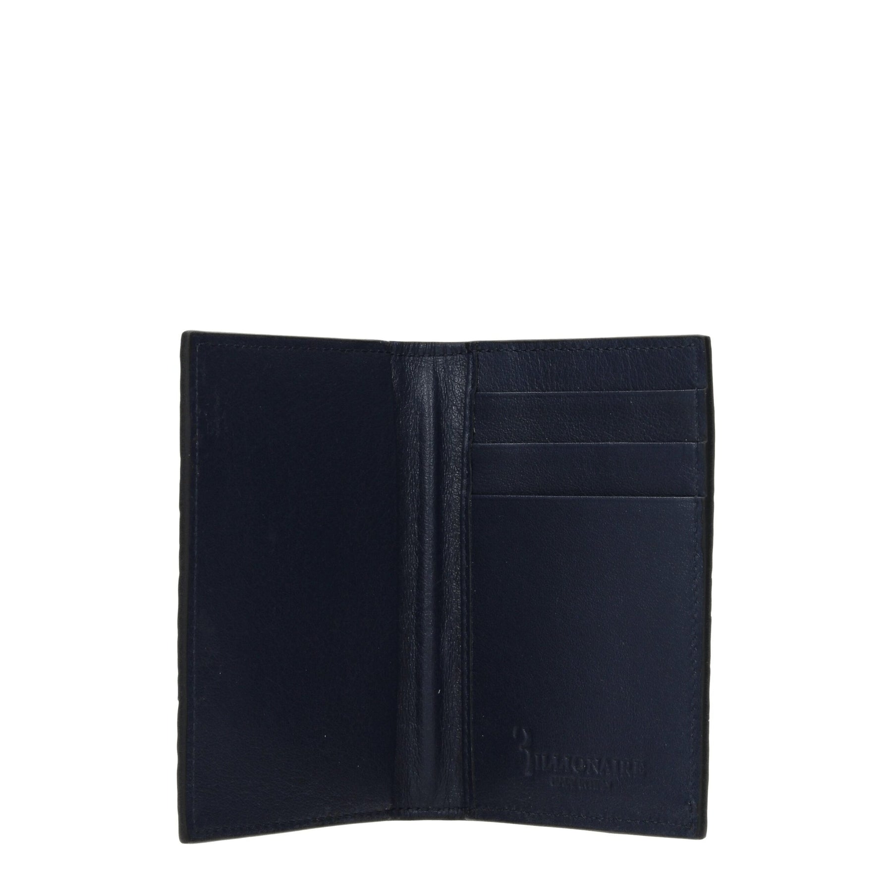 Billionaire Italian Couture Blue Crocodile Cardholder | Regal Royce