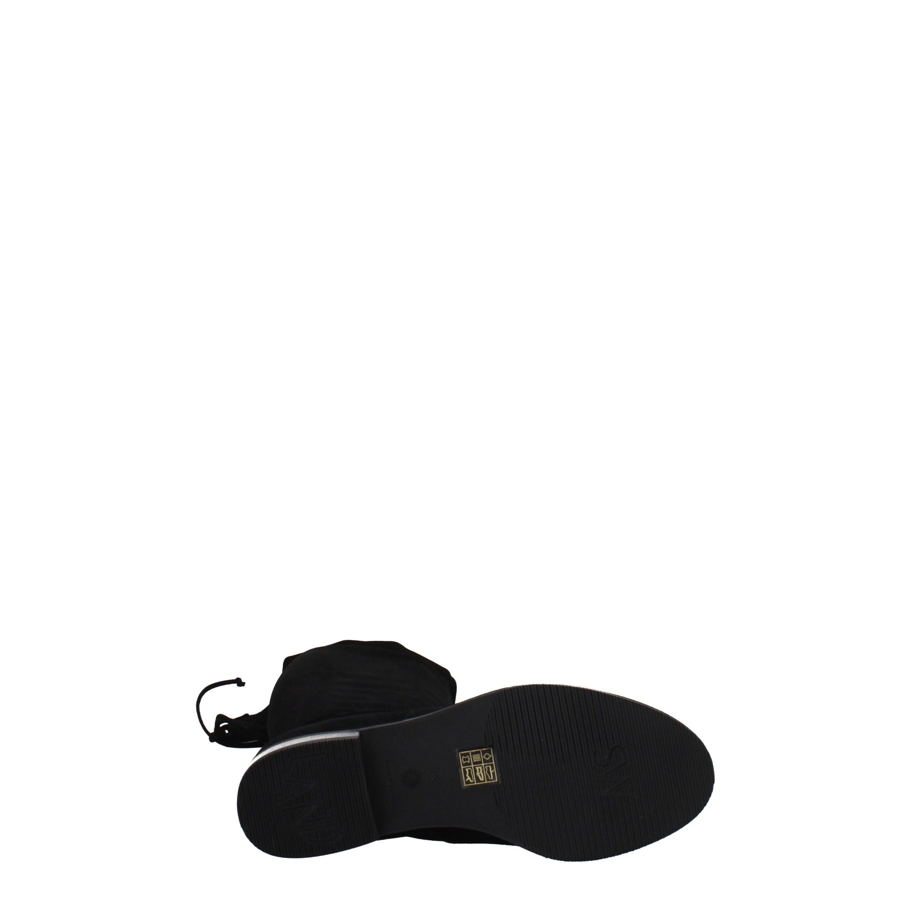 Stuart Weitzman Black Leather Over The Knee | Regal Royce