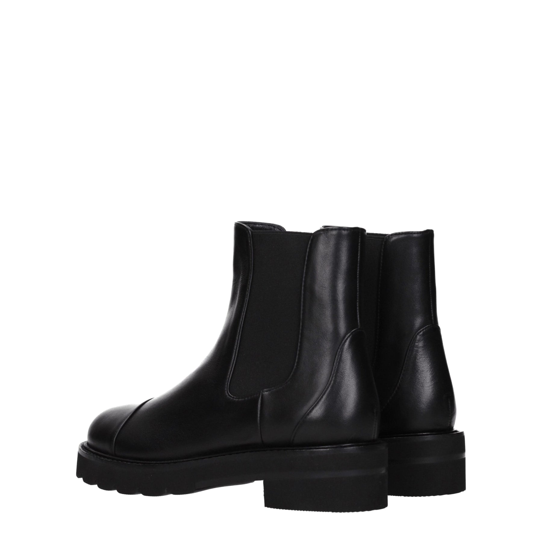 Stuart Weitzman Black Leather Ankle Boots | Regal Royce