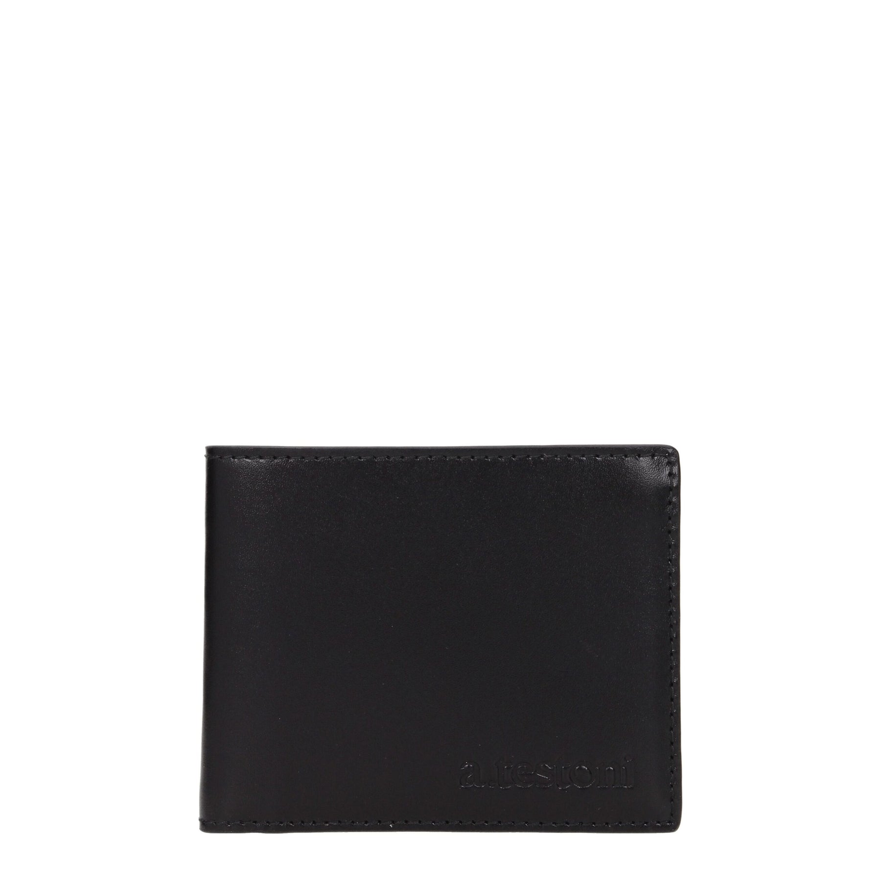 Testoni Black Leather Wallet | Regal Royce