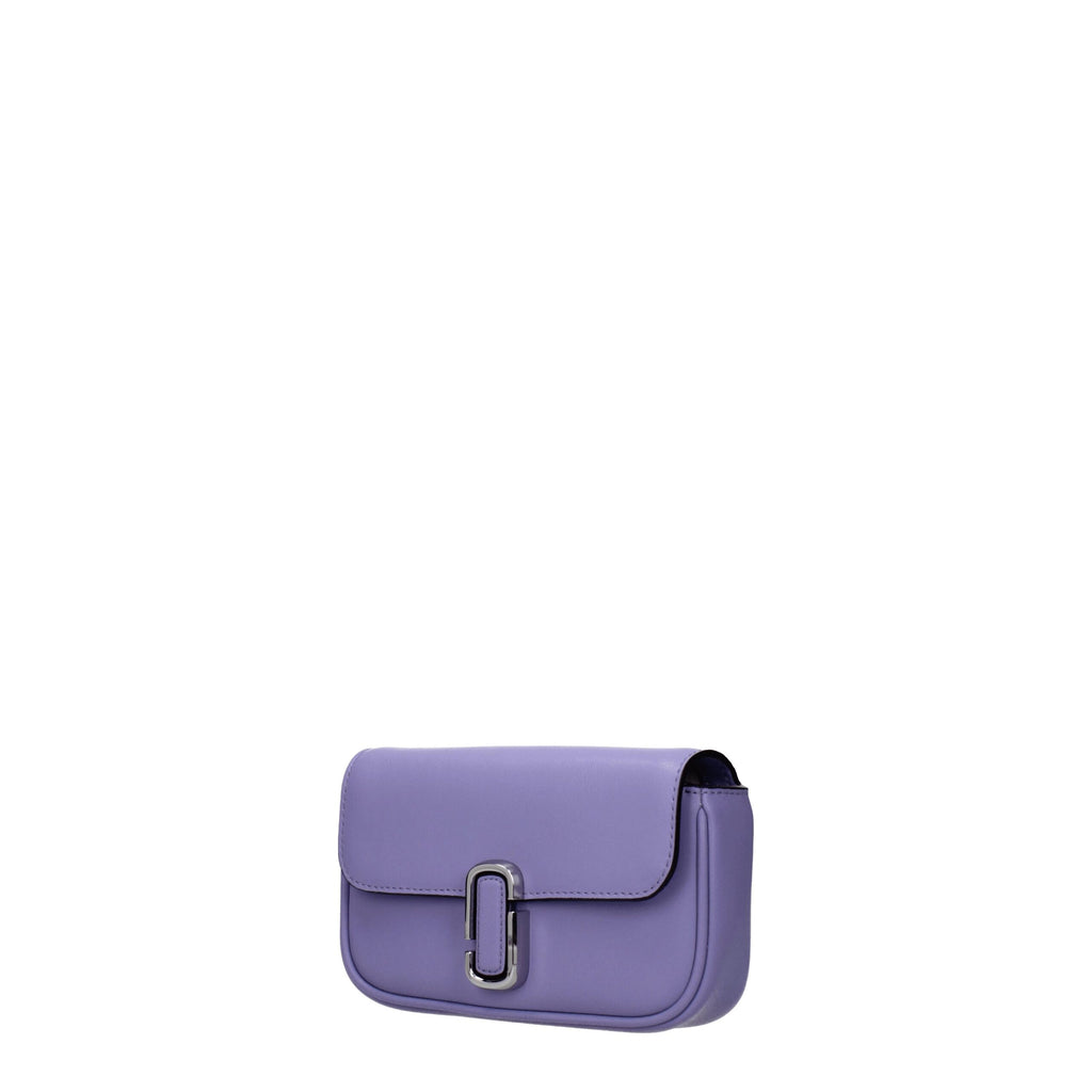 Marc Jacobs Purple Leather Crossbody Bag