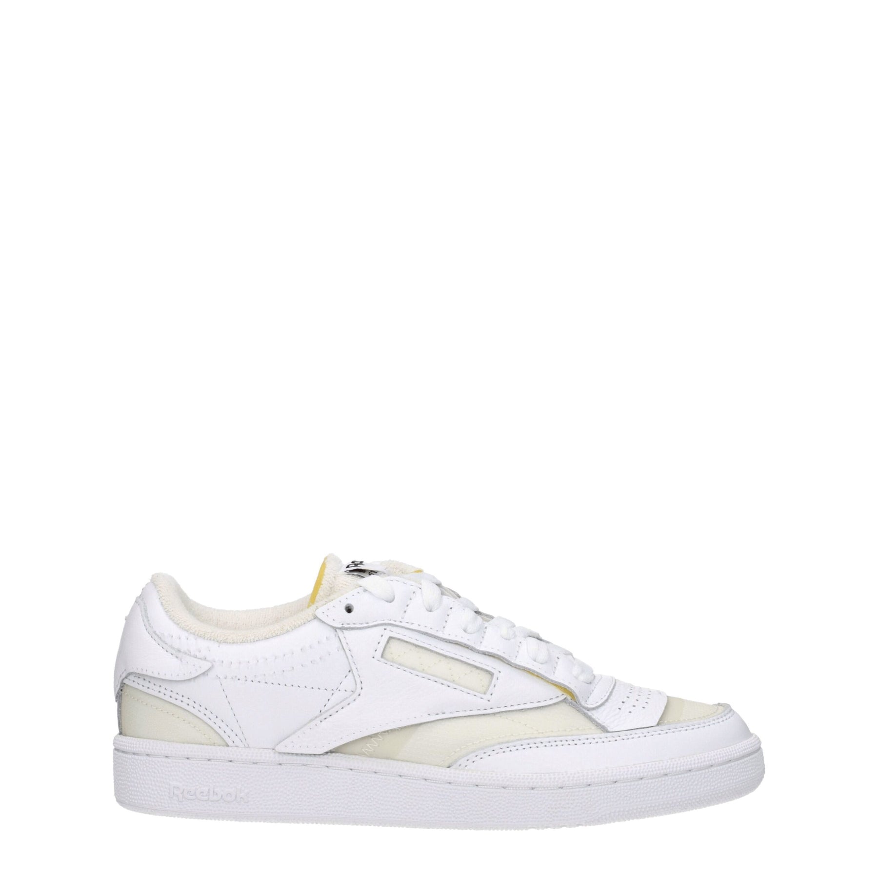 Maison Margiela White Fabric Low Top Sneakers | Regal Royce