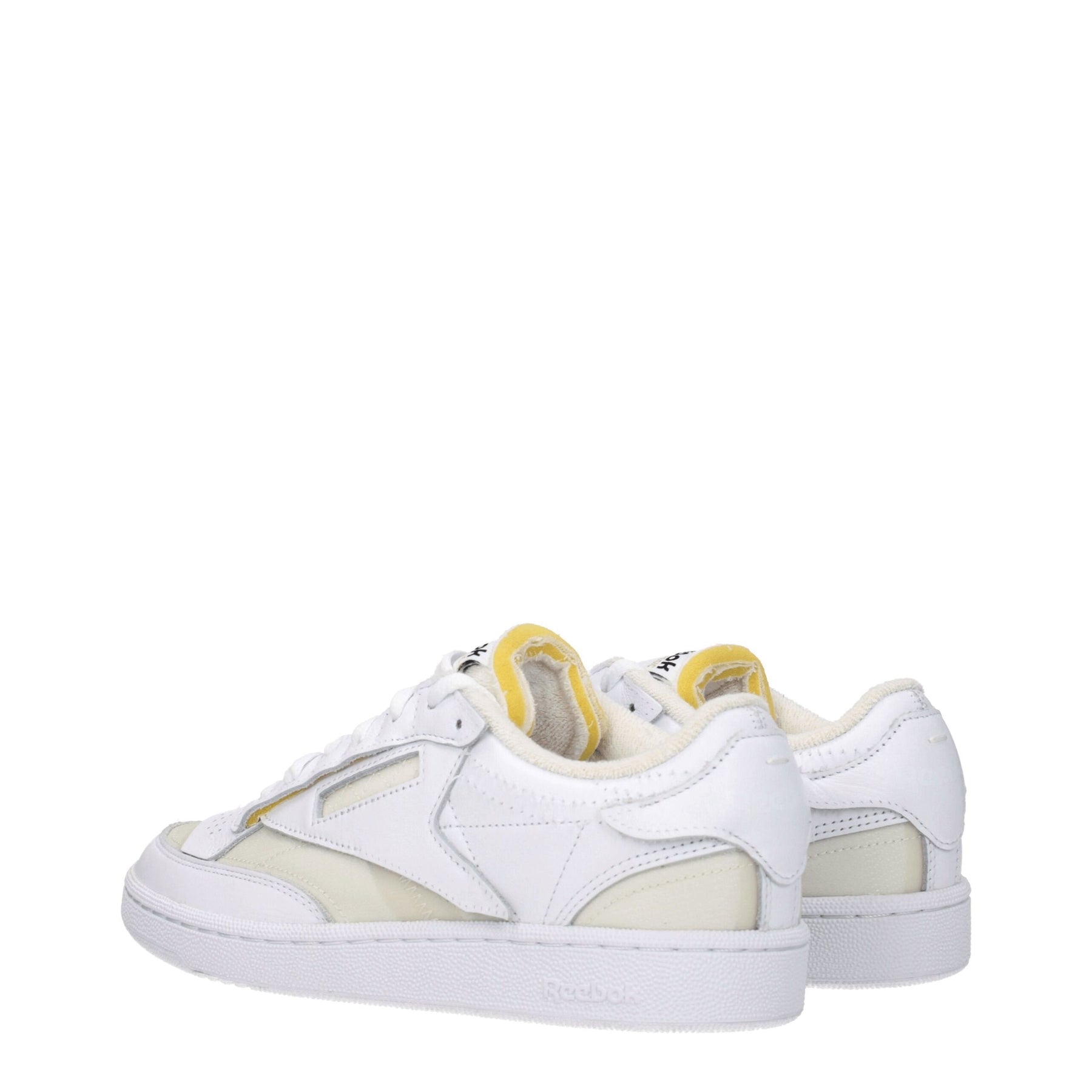 Maison Margiela White Fabric Low Top Sneakers | Regal Royce